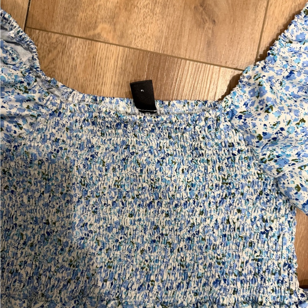 SHEIN emery rose plus size ditsy floral dress - Picture 5 of 12